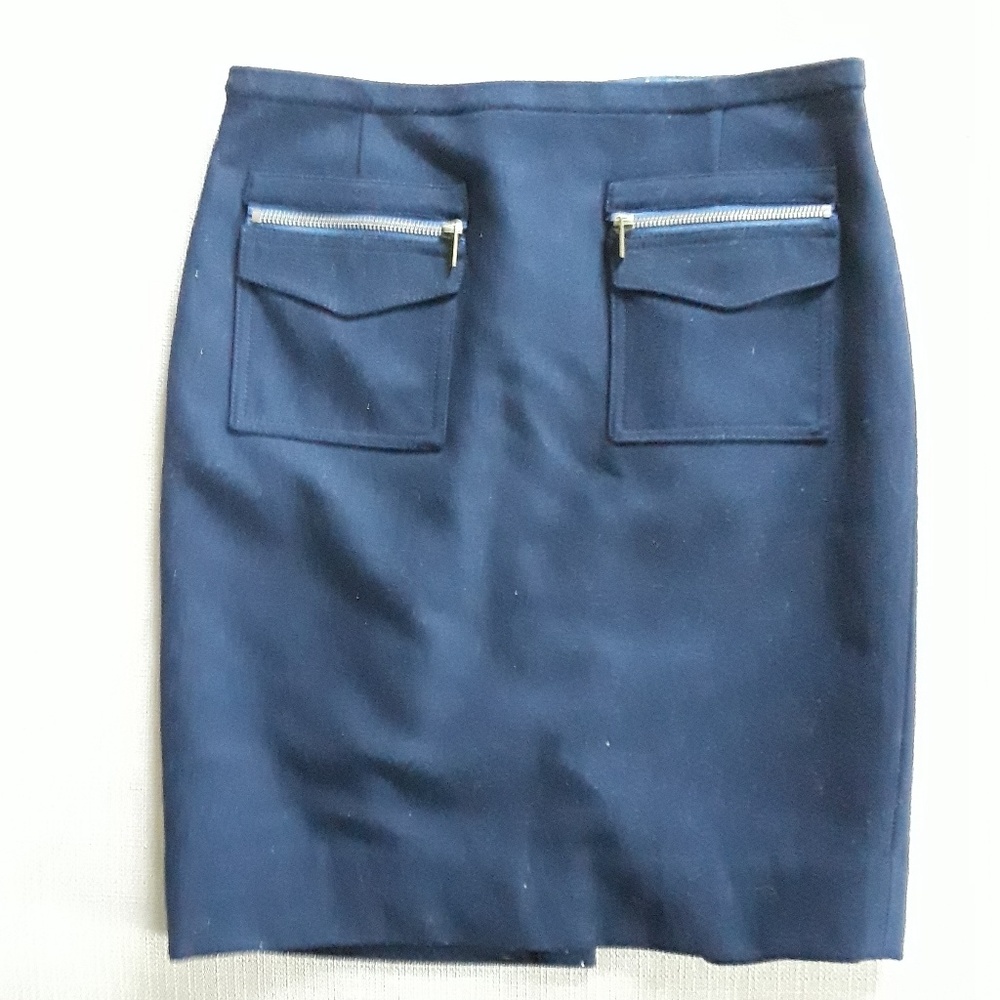 NWT J. Crew wool pencil skirt